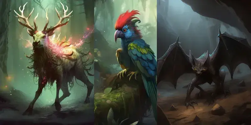 Midjourney Prompt – Fantasy Creatures