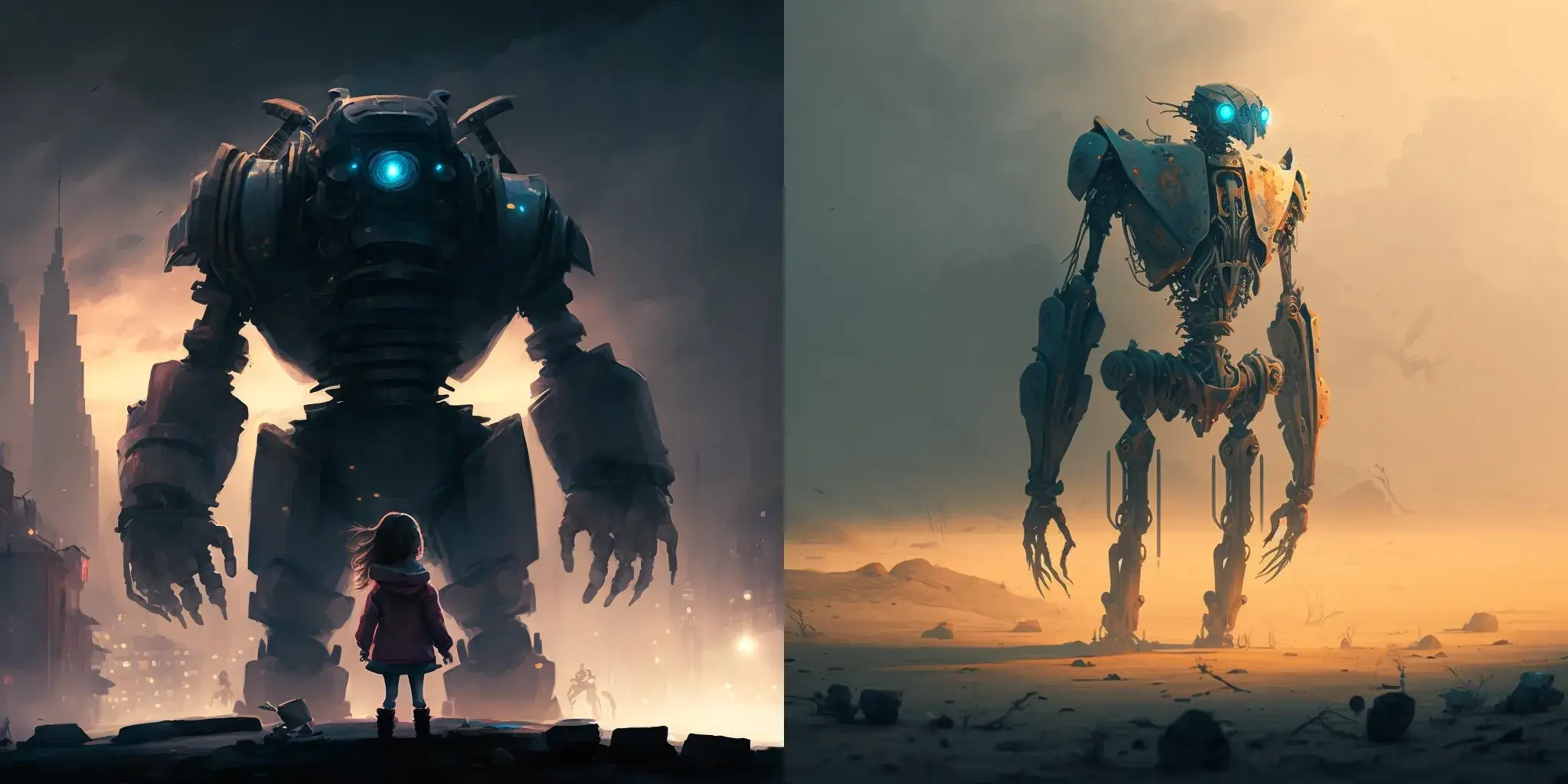 Midjourney Prompt – Robots and AI