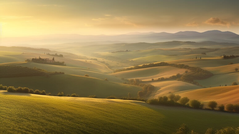 Midjourney Prompt – Scenic Landscapes